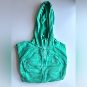 The North Face Green Fleece Hoodie